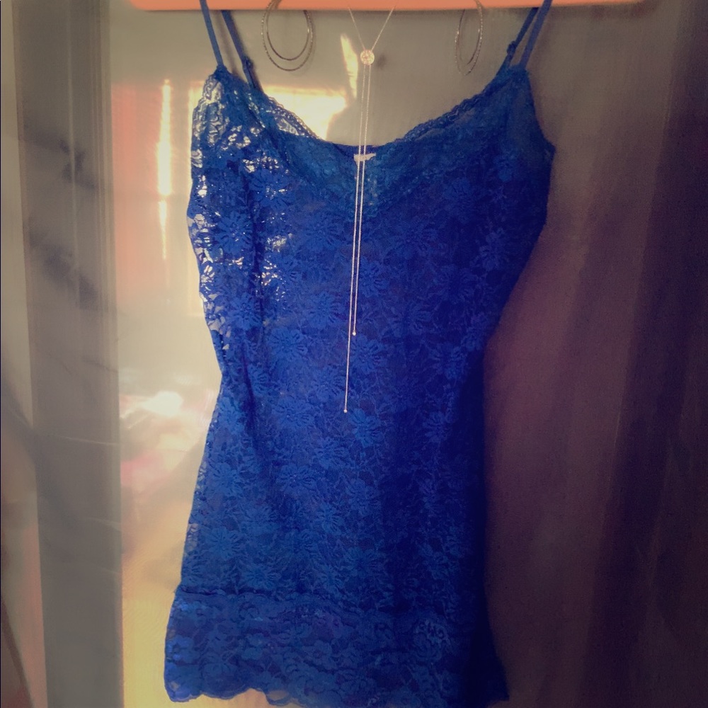 Beautiful Dark Blue Top